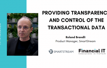  Financial IT interviews Roland Brandli, Product Manager, SmartStream at Sibos...