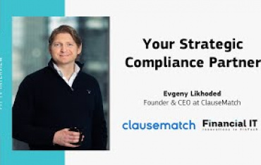 Financial IT Interviews Evgeny Likhoded - Founder & CEO at Clausematch